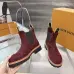 Louis Vuitton Unisex Suede Slip‑On Chelsea Ankle Boots #B68340