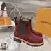 Louis Vuitton Unisex Suede Slip‑On Chelsea Ankle Boots #B68340