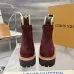 Louis Vuitton Unisex Suede Slip‑On Chelsea Ankle Boots #B68340