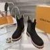 Louis Vuitton Unisex Suede Slip‑On Chelsea Ankle Boots #B68341