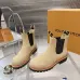 Louis Vuitton Unisex Suede Slip‑On Chelsea Ankle Boots #B68342