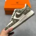 Air Force 1 Low Printed Leather Casual Low Top Fashion Sneakers #B68563