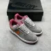 Nike NOCTA x Air Force 1 Low Grey Purple Brown Casual Sneakers #B68526