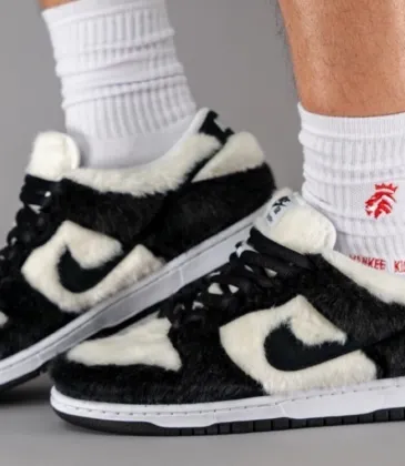 Verdy x Nike SB Dunk Low Shoe Black/White #A53411 Verdy x Nike SB Dunk Low Shoe Black/White #A53411