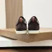 Loro Piana Men’s Calfskin Sneakers, Dual‑Tone Knit Trim, TPU Rubber Outsole #B67552