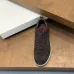 Loro Piana Men’s Calfskin Sneakers, Dual‑Tone Knit Trim, TPU Rubber Outsole #B67552