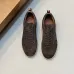 Loro Piana Men’s Calfskin Sneakers, Dual‑Tone Knit Trim, TPU Rubber Outsole #B67552