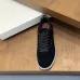 Loro Piana Men’s Calfskin Sneakers, Dual‑Tone Knit Trim, TPU Rubber Outsole #B67553