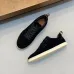 Loro Piana Men’s Calfskin Sneakers, Dual‑Tone Knit Trim, TPU Rubber Outsole #B67553