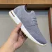 Loro Piana Men’s Wish Wool‑Blend Knit Sneakers, TPU Multi‑Tone Outsole #B67557