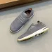 Loro Piana Men’s Wish Wool‑Blend Knit Sneakers, TPU Multi‑Tone Outsole #B67557