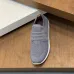 Loro Piana Men’s Wish Wool‑Blend Knit Sneakers, TPU Multi‑Tone Outsole #B67557
