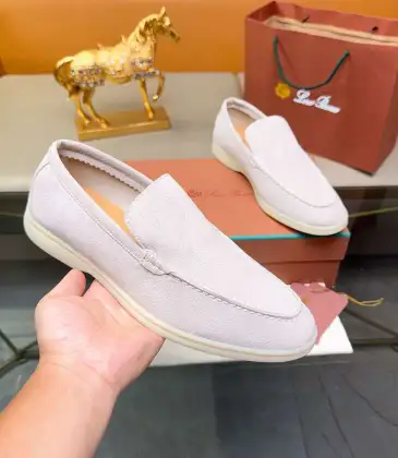 Loro Piana Unisex Tassel Lock Loafers, Suede Upper, Anti‑Slip Rubber Outsole #B67593 Loro Piana Unisex Tassel Lock Loafers, Suede Upper, Anti‑Slip Rubber Outsole #B67593