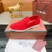 Loro Piana Unisex Tassel Lock Loafers, Suede Upper, Anti‑Slip Rubber Outsole #B67594