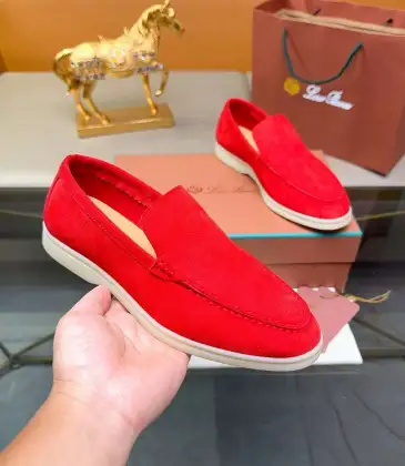 Loro Piana Unisex Tassel Lock Loafers, Suede Upper, Anti‑Slip Rubber Outsole #B67594 Loro Piana Unisex Tassel Lock Loafers, Suede Upper, Anti‑Slip Rubber Outsole #B67594