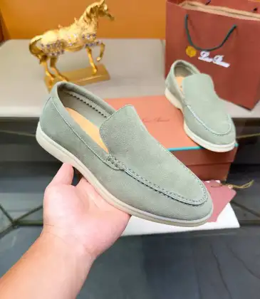 Loro Piana Unisex Tassel Lock Loafers, Suede Upper, Anti‑Slip Rubber Outsole #B67595 Loro Piana Unisex Tassel Lock Loafers, Suede Upper, Anti‑Slip Rubber Outsole #B67595