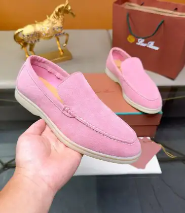 Loro Piana Unisex Tassel Lock Loafers, Suede Upper, Anti‑Slip Rubber Outsole #B67597 Loro Piana Unisex Tassel Lock Loafers, Suede Upper, Anti‑Slip Rubber Outsole #B67597