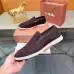 Loro Piana Unisex Tassel Lock Loafers, Suede Upper, Anti‑Slip Rubber Outsole #B67598