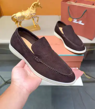 Loro Piana Unisex Tassel Lock Loafers, Suede Upper, Anti‑Slip Rubber Outsole #B67598 Loro Piana Unisex Tassel Lock Loafers, Suede Upper, Anti‑Slip Rubber Outsole #B67598