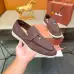 Loro Piana Unisex Tassel Lock Loafers, Suede Upper, Anti‑Slip Rubber Outsole #B67600