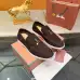 Loro Piana Unisex Tassel Lock Loafers, Suede Upper, Anti‑Slip Rubber Outsole #B67602