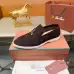 Loro Piana Unisex Tassel Lock Loafers, Suede Upper, Anti‑Slip Rubber Outsole #B67602