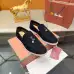 Loro Piana Unisex Tassel Lock Loafers, Suede Upper, Anti‑Slip Rubber Outsole #B67603