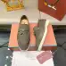 Loro Piana Unisex Tassel Lock Loafers, Suede Upper, Anti‑Slip Rubber Outsole #B67604