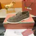 Loro Piana Unisex Tassel Lock Loafers, Suede Upper, Anti‑Slip Rubber Outsole #B67604
