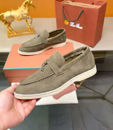 Loro Piana Unisex Tassel Lock Loafers, Suede Upper, Anti‑Slip Rubber Outsole #B67604 Loro Piana Unisex Tassel Lock Loafers, Suede Upper, Anti‑Slip Rubber Outsole #B67604