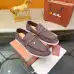 Loro Piana Unisex Tassel Lock Loafers, Suede Upper, Anti‑Slip Rubber Outsole #B67606