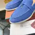 Loro Piana Unisex Tassel Lock Loafers, Suede Upper, Anti‑Slip Rubber Outsole #B67609