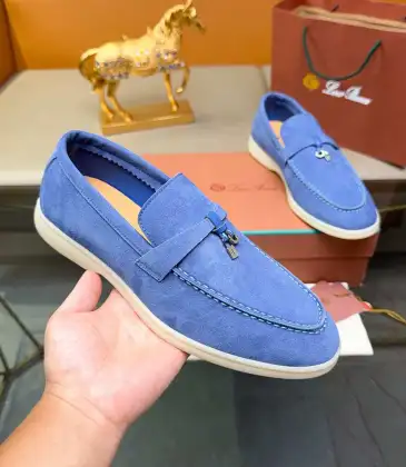 Loro Piana Unisex Tassel Lock Loafers, Suede Upper, Anti‑Slip Rubber Outsole #B67609 Loro Piana Unisex Tassel Lock Loafers, Suede Upper, Anti‑Slip Rubber Outsole #B67609