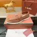 Loro Piana Unisex Tassel Lock Loafers, Suede Upper, Anti‑Slip Rubber Outsole #B67611