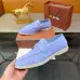 Loro Piana Unisex Tassel Lock Loafers, Suede Upper, Anti‑Slip Rubber Outsole #B67612
