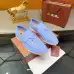 Loro Piana Unisex Tassel Lock Loafers, Suede Upper, Anti‑Slip Rubber Outsole #B67612