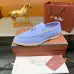 Loro Piana Unisex Tassel Lock Loafers, Suede Upper, Anti‑Slip Rubber Outsole #B67612