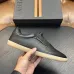 Zegna Men's Triple Stitch Low‑Top Cowhide Suede Sneakers, Multiple Colors #B67506