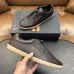 Zegna Men's Triple Stitch Low‑Top Cowhide Suede Sneakers, Multiple Colors #B67507