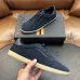 Zegna Men's Triple Stitch Low‑Top Cowhide Suede Sneakers, Multiple Colors #B67510