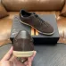 Zegna Men's Triple Stitch Low‑Top Cowhide Suede Sneakers, Multiple Colors #B67511
