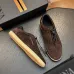 Zegna Men's Triple Stitch Low‑Top Cowhide Suede Sneakers, Multiple Colors #B67511