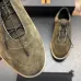 Zegna Men's Triple Stitch Low‑Top Cowhide Suede Sneakers, Multiple Colors #B67512