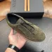 Zegna Men's Triple Stitch Low‑Top Cowhide Suede Sneakers, Multiple Colors #B67512
