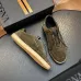 Zegna Men's Triple Stitch Low‑Top Cowhide Suede Sneakers, Multiple Colors #B67512
