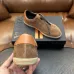 Zegna Men's Triple Stitch Low‑Top Cowhide Suede Sneakers, Multiple Colors #B67513
