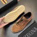 Zegna Men's Triple Stitch Low‑Top Cowhide Suede Sneakers, Multiple Colors #B67513