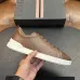 Zegna Men's Triple Stitch Low‑Top Cowhide Suede Sneakers, Multiple Colors #B67515