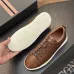Zegna Men's Triple Stitch Low‑Top Cowhide Suede Sneakers, Multiple Colors #B67515