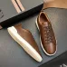 Zegna Men's Triple Stitch Low‑Top Cowhide Suede Sneakers, Multiple Colors #B67515